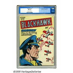 Blackhawk #12 Mile High pedigree (Quality, 1946) CGC NM