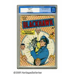 Blackhawk #15 Mile High pedigree (Quality, 1947) CGC NM