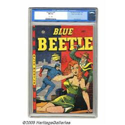 Blue Beetle #49 Mile High pedigree (Fox Features Syndic