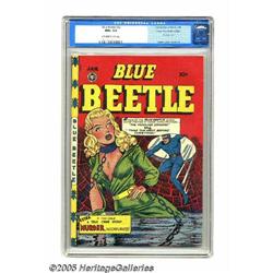 Blue Beetle #52 Mile High pedigree (Fox Features Syndic