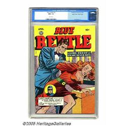 Blue Beetle #55 Mile High pedigree (Fox Features Syndic