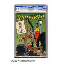 Bulletman #4 Crowley Copy pedigree - File Copy (Fawcett