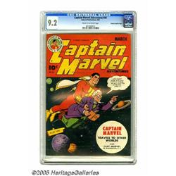 Captain Marvel Adventures #44 Crowley Copy pedigree - F