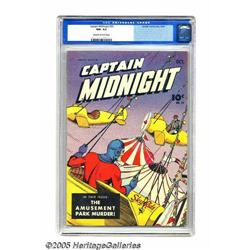 Captain Midnight #25 (Fawcett, 1944) CGC NM- 9.2 Cream