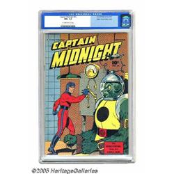 Captain Midnight #55 Mile High pedigree (Fawcett, 1947)