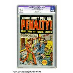 Crime Must Pay the Penalty #33 (#1) (Ace, 1948) CGC App