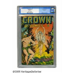 Crown Comics #6 Big Apple pedigree (Golfing, Inc., 1946