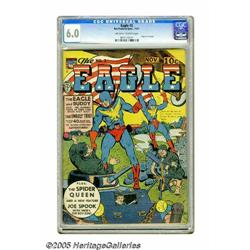 The Eagle #3 (Fox, 1941) CGC FN 6.0 Off-white to white