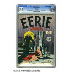 Eerie #1 (Avon, 1947) CGC VG/FN 5.0 Off-white pages. Th