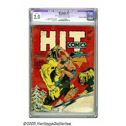 Hit Comics #11 (Quality, 1941) CGC Apparent GD 2.0 Crea