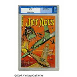 Jet Aces #1 Mile High pedigree (Fiction House, 1952) CG