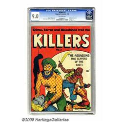 Killers #2 (Magazine Enterprises, 1948) CGC VF/NM 9.0 O