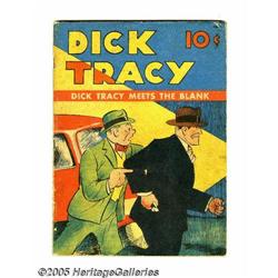 Large Feature Comic #1 Dick Tracy Meets The Blank (Dell