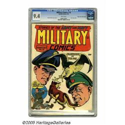 Military Comics #16 Mile High pedigree (Quality, 1943)	
