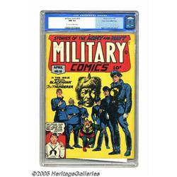Military Comics #18 Mile High pedigree (Quality, 1943)	