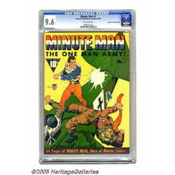 Minute Man #1 Mile High pedigree (Fawcett, 1941) CGC NM	