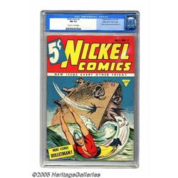 Nickel Comics #1 Mile High pedigree (Fawcett, 1940) CGC	