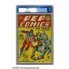 Image 1 : Pep Comics #1 (MLJ, 1940) CGC VG- 3.5 Off-white to whit