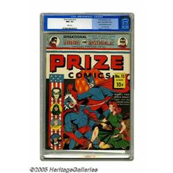 Prize Comics #13 Mile High pedigree (Prize, 1941) CGC N	