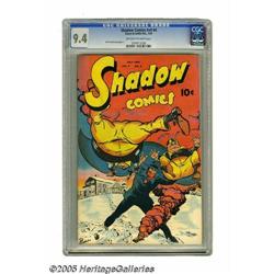 Shadow Comics V9#4 (Street & Smith, 1949) CGC NM 9.4 Of