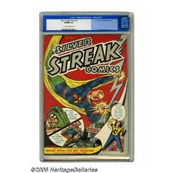 Silver Streak Comics #5 (Lev Gleason, 1940) CGC VF/NM 9