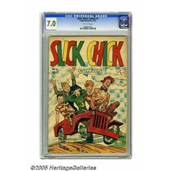 Slick Chick Comics #1 (Leader Enterprises, 1947) CGC FN