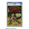 Image 1 : Space Action #3 (Ace, 1952) CGC VF- 7.5 Off-white to wh