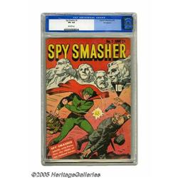 Spy Smasher #5 Pennsylvania pedigree (Fawcett, 1942) CG	