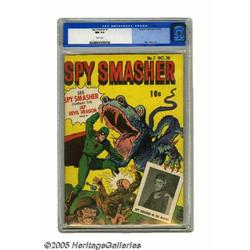 Spy Smasher #7 (Fawcett, 1942) CGC NM 9.4 White pages.	