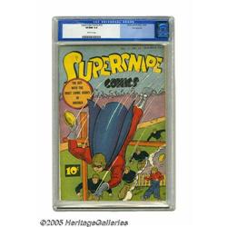 Supersnipe Comics V1#12 Pennsylvania pedigree (Street &