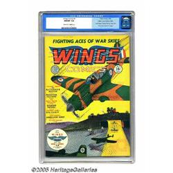 Wings Comics #1 Mile High pedigree (Fiction House, 1940	