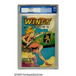 Wings Comics #73 (Fiction House, 1946) CGC VF/NM 9.0 Of	