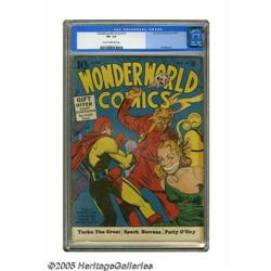 Wonderworld Comics #14 (Fox, 1940) CGC VF- 7.5 Cream to	