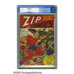Zip Comics #1 (MLJ, 1940) CGC VF/NM 9.0 Off-white pages