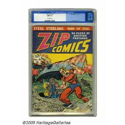 Zip Comics #6 (MLJ, 1940) CGC NM 9.4 Off-white pages. C