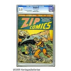 Zip Comics #6 (MLJ, 1940) CGC GD/VG 3.0 Slightly brittl