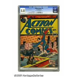 Action Comics #28 (DC, 1940) CGC VG/FN 5.0 Cream to off
