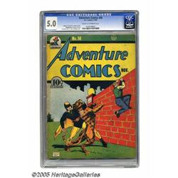 Adventure Comics #56 (DC, 1940) CGC VG/FN 5.0 Cream to