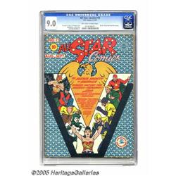 All Star Comics #12 (DC, 1942) CGC VF/NM 9.0 Off-white