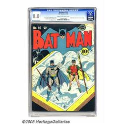 Batman #10 (DC, 1942) CGC VF 8.0 Cream to off-white pag