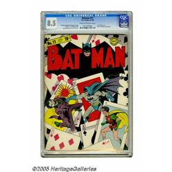 Batman #11 (DC, 1942) CGC VF+ 8.5 Cream to off-white pa