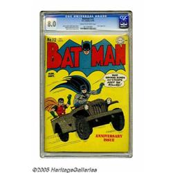 Batman #12 (DC, 1942) CGC VF 8.0 Cream to off-white pag