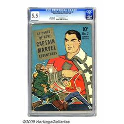 Captain Marvel Adventures #2 (Fawcett, 1941) CGC FN- 5.