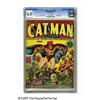 Image 1 : Catman Comics #3 (Holyoke Publications, 1941) CGC FN 6.