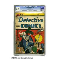 Detective Comics #49 (DC, 1941) CGC VG 4.0 Cream to off