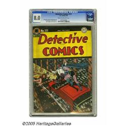 Detective Comics #111 (DC, 1946) CGC VF 8.0 Cream to of