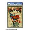 Image 1 : Man of War #1 (Centaur, 1941) CGC FN/VF 7.0 Cream to of