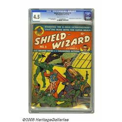 Shield-Wizard Comics #3 (MLJ, 1941) CGC VG+ 4.5 Cream t