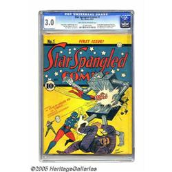 Star Spangled Comics #1 (DC, 1941) CGC GD/VG 3.0 Light