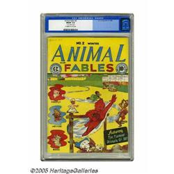 Animal Fables #2 (EC, 1946) CGC FN/VF 7.0 Off-white to